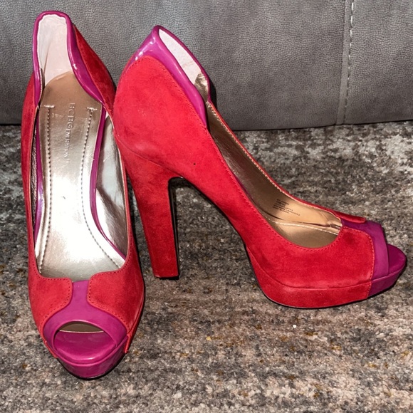 BCBG MAX AZRIA-Jodeci-size 10 Rossi/Raspberry - Picture 1 of 3